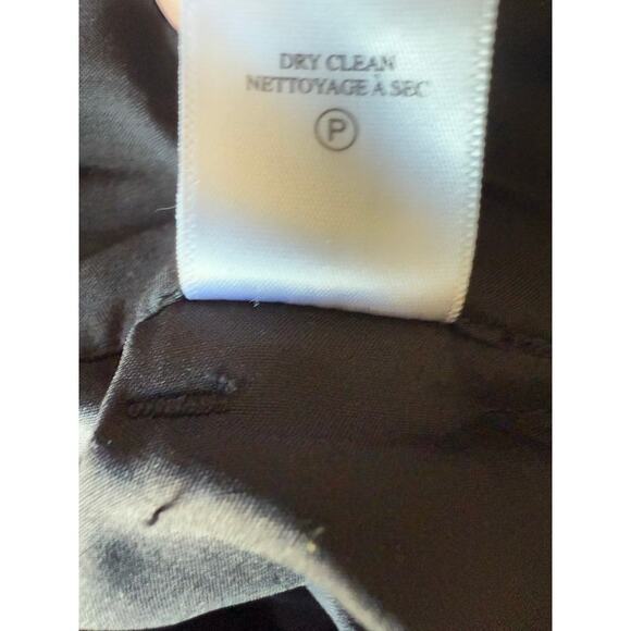 A.L.C. Diego Pants Sz 4 Black Tapered Paperbag Ankle High Rise Belt - Picture 10 of 10